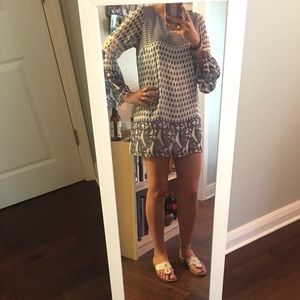 iNg Long Sleeve Tunic Dress